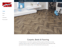 Tablet Screenshot of carpetexpress.ie